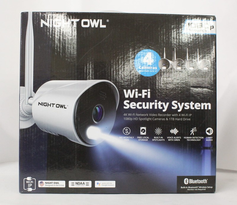 Night Owl Wi-Fi Wireless 4 Camera Security System