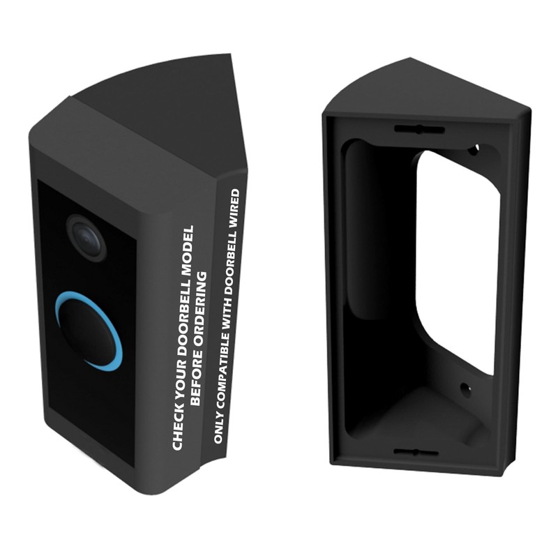 Video Doorbell Corner Mount for Doorbell Wired (Model 5AT3T5) Corners Mountin…