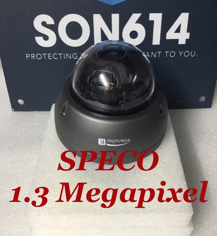 Speco HTINT59K Intensifier K Security Color Camera 1.3MP 2.8-12mm TWDR TESTED! gallery