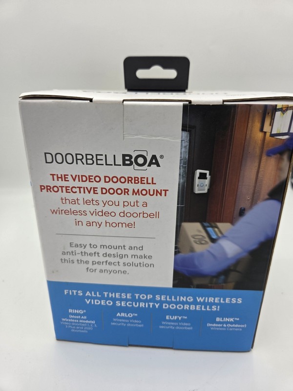 Anti-Theft Ring/Camera Video Doorbell Mount, Door Bracket No Drilling gallery