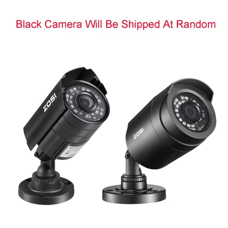 ZOSI 4PCS 1080P Home TVI Security CCTV Outdoor Bullet Cameras Night Vision gallery