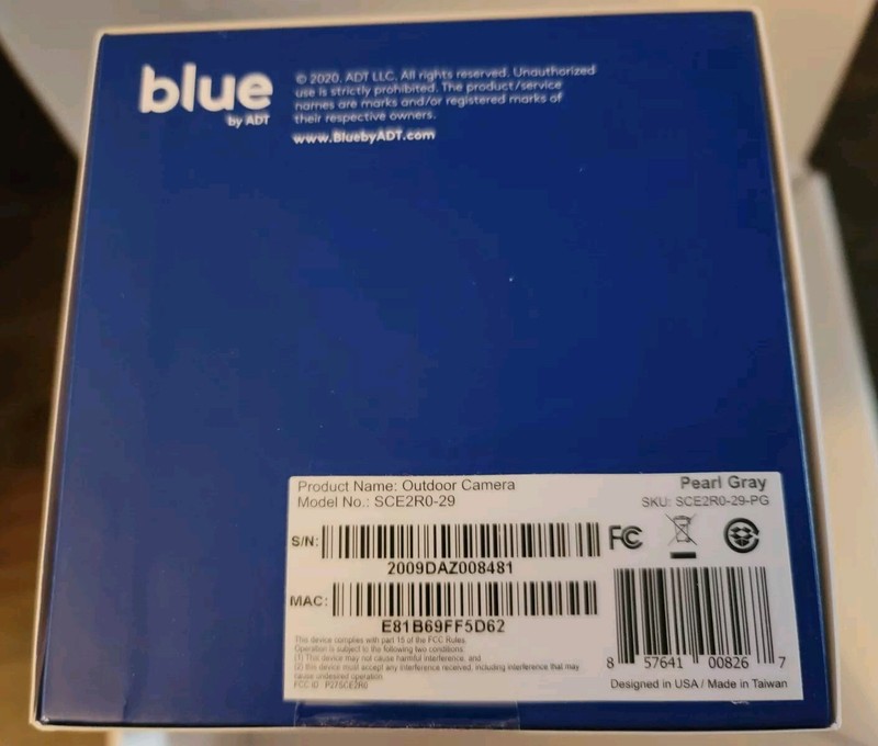 ADT-BLUE STARTER KIT-Smart HomeHub,Outdoor Camera,Indoor Camera, Google NestMini gallery