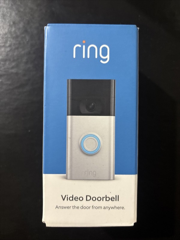 Ring Video Doorbell 2nd Generation Wi-Fi, 1080p HD Camera with Motion Detection