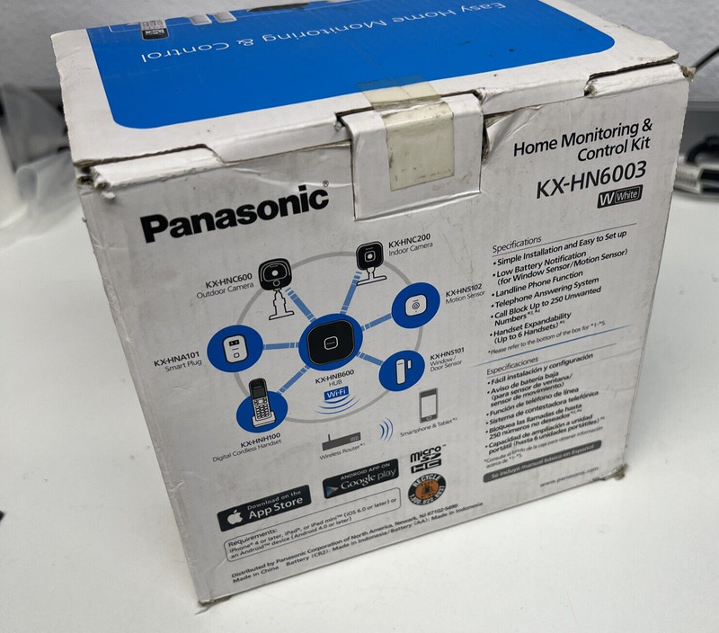 Panasonic KX-HN6000 Home Network System Safety Starter Kit New Sealed Look gallery