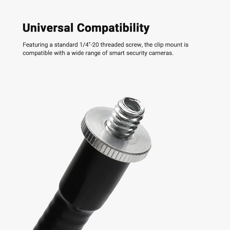Clip Mount for Ring, Blink, Eufy, Google Nest, Wyze, and Arlo Indoor Outdoor ... gallery