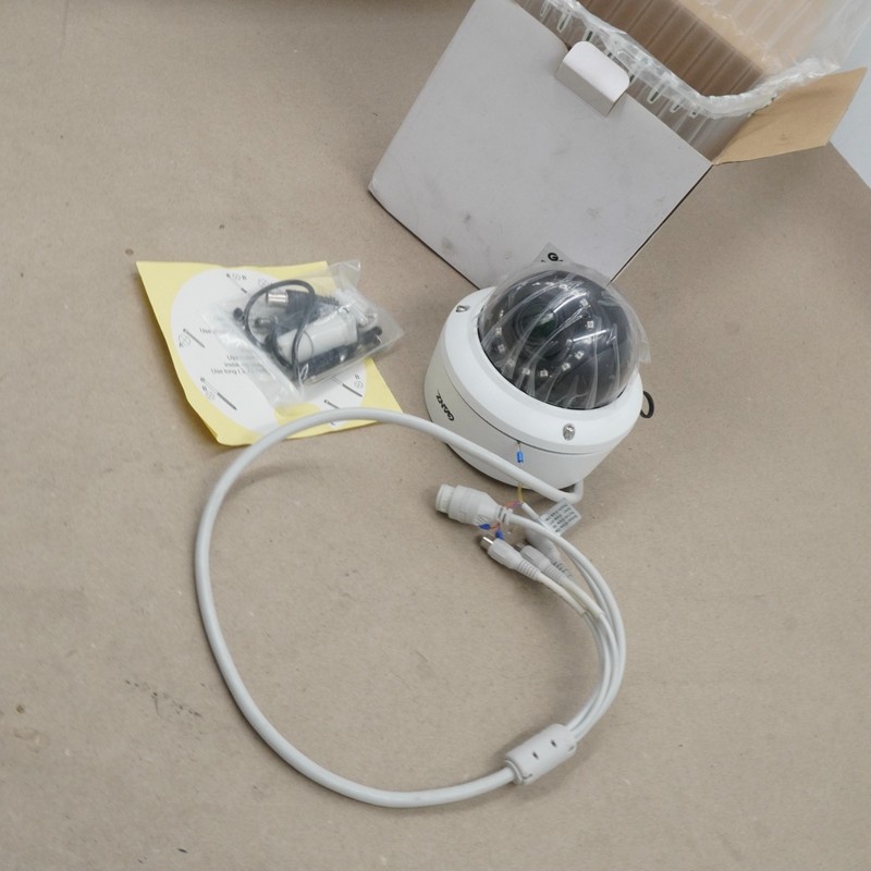 Ganz ZN8-VD4M212-NIR Genstar 4 MP Outdoor Dome Camera White Motorized Varifocal