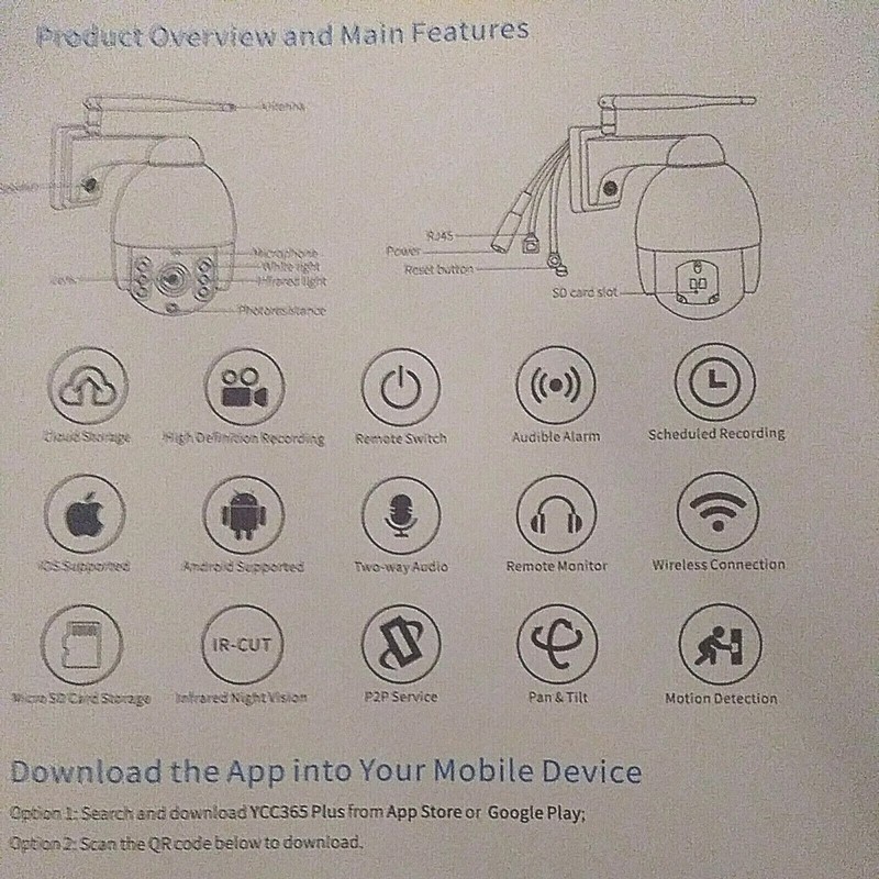 Outdoor Security Smart Wi-Fi Camera PTZ gallery