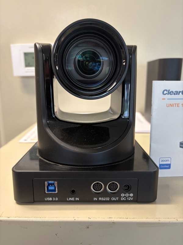 ClearOne Unite 150 PTZ Conference Camera Used as Demo W/Power Supply gallery
