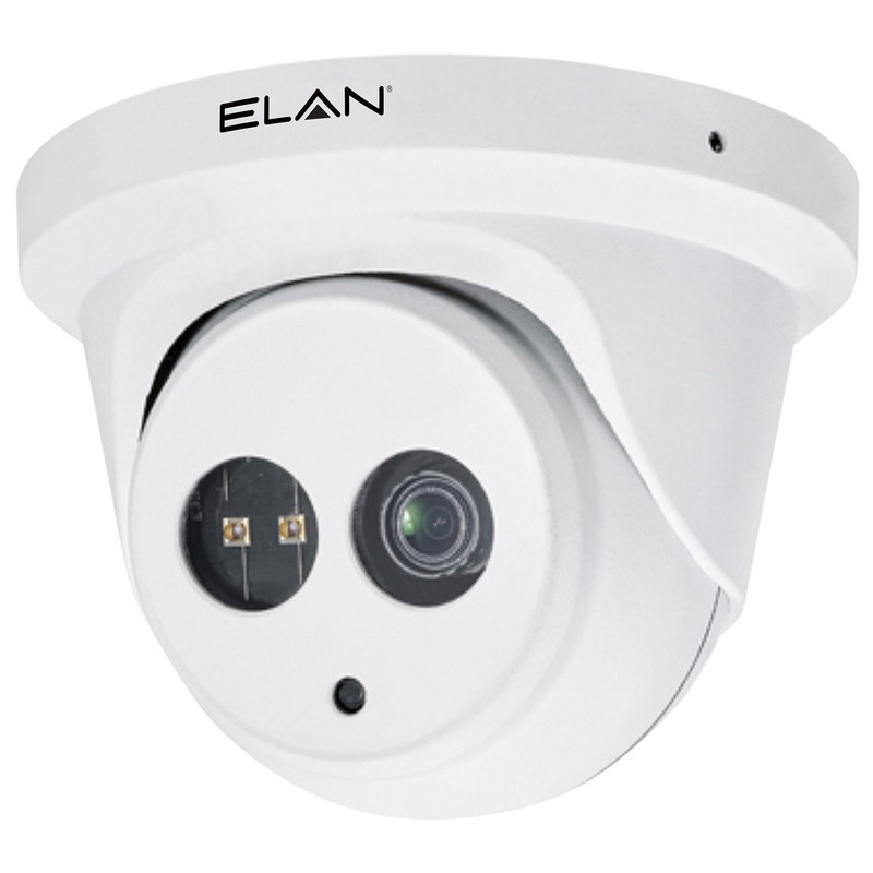 Elan EL-IP-OTA4-WH IP PoE Turret Surveillance Camera