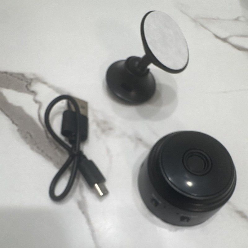 A9 Smart Camera HD IP Wi-Fi Indoor Black Battery/USB w/ USB Cable, Mount gallery