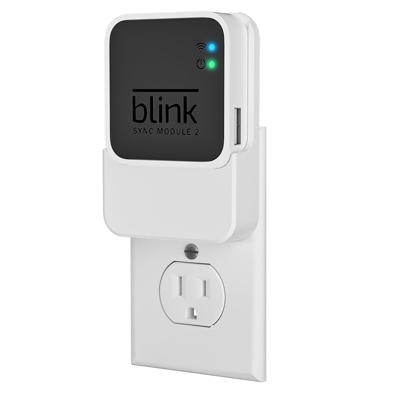 Outlet Wall Mount for Blink Sync Module 2, 2-in-1 Charging Station(Mount & Ch…