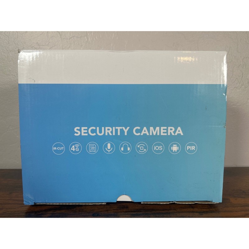 Fancysept 4G Solar Security Camera Outdoor Wireless PTZ Color Night Vision White gallery