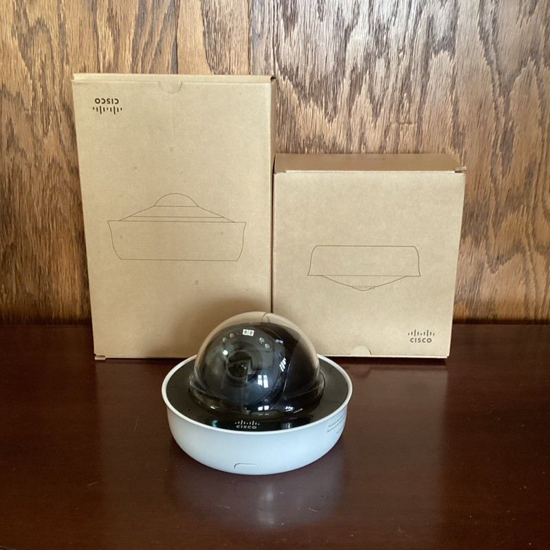 Cisco Meraki Lot Of 3 Cameras Dome Camera And Fisheye Cameras used