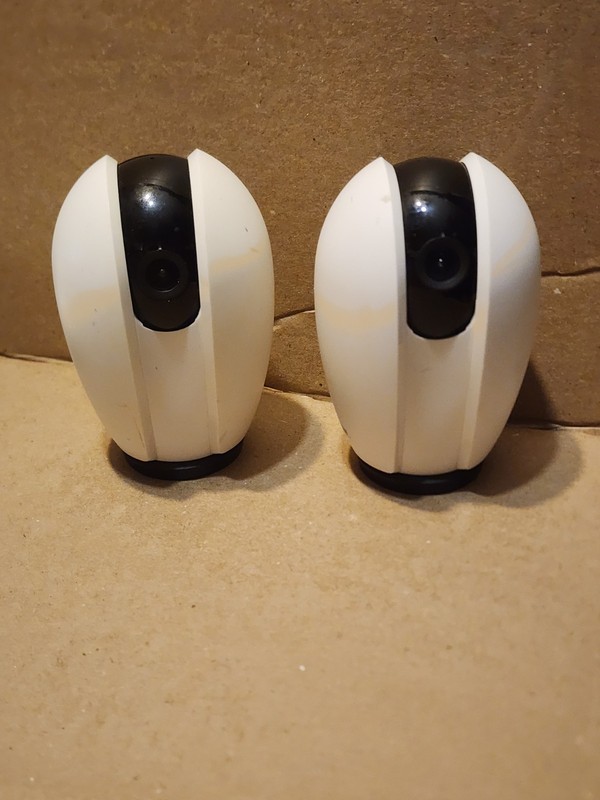 LaView Pan/Tilt Security Smart Camera For Baby Monitor WiFi LV-PWR3 Motion 2-PK