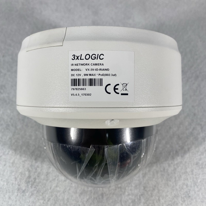 3XLOGIC IR NETWORK CAMERA MODEL: VX-3V-IO-RIAWD gallery