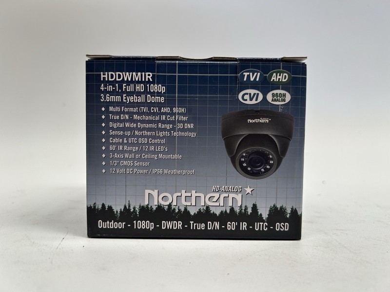 Northern HDDWMIR4-in-1, Full HD 1080p3.6mm Eyeball Dome
