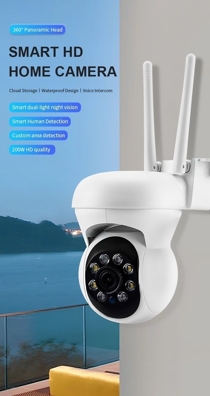 K21 Wifi PTZ Home Camera 1080P 2MP Full-color Night Vision Motion Detection gallery