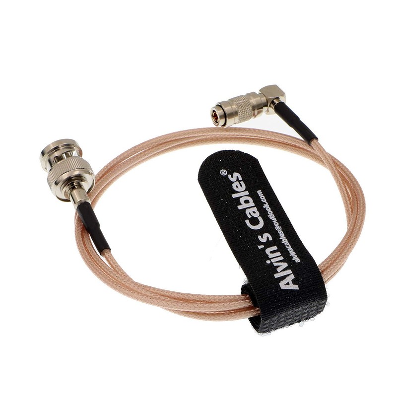 Blackmagic DIN 1.0/2.3 Right Angle To BNC Male 75ohm RG179 HD SDI Cable 1M gallery