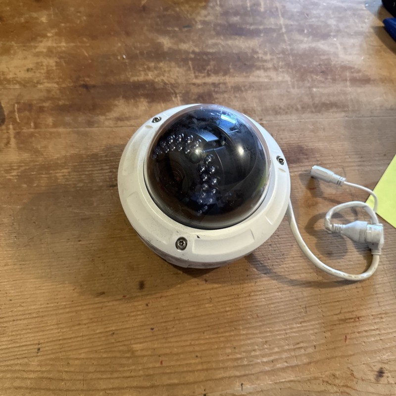 IP Security Dome Camera White Tested & Working HNC304-VDZ Nice gallery