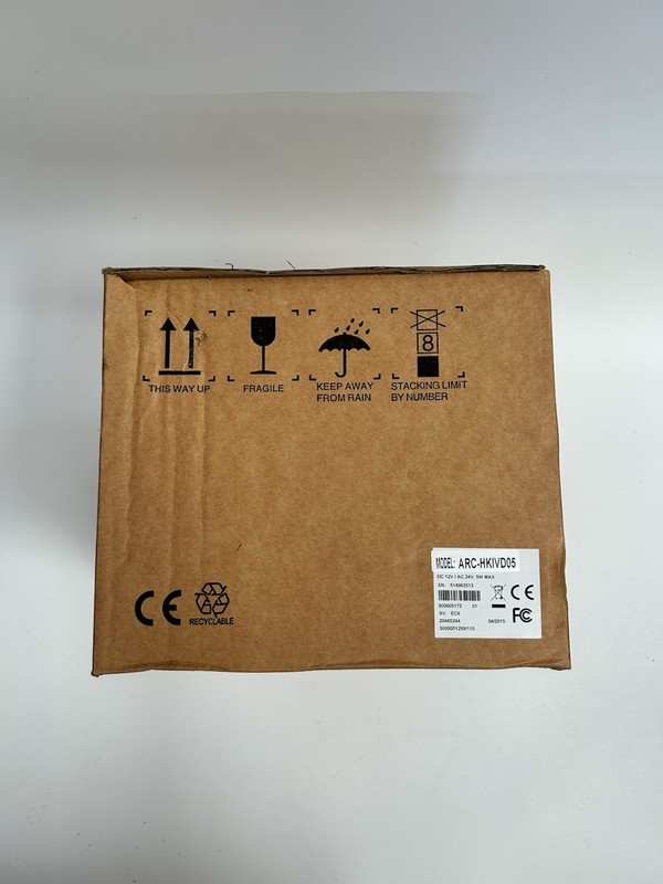 2MP 1080P TVI/Analog Vandal Dome 2.8-12mm White Dual Voltage