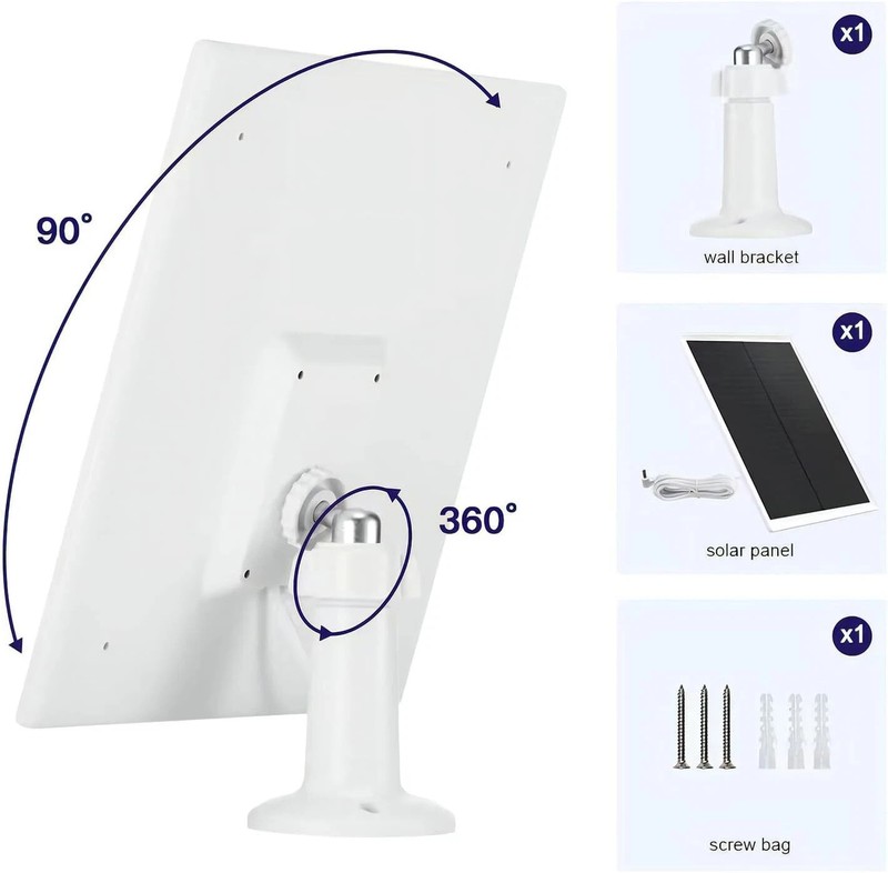 Ring Camera Solar Panel, Compatible with Ring Stick Up Cam Battery, Ring gallery