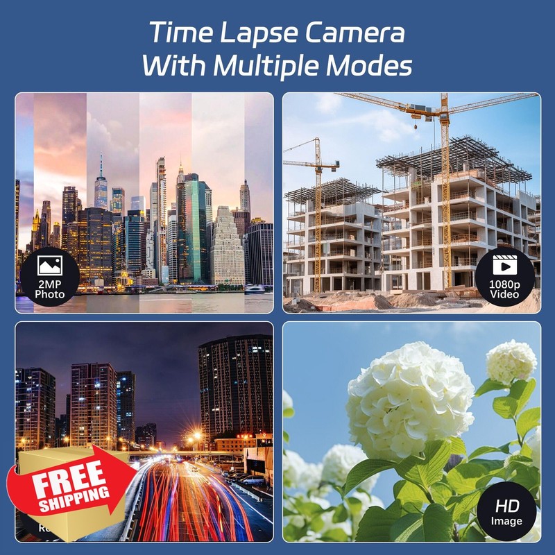 Dsoon 1080P Timelapse Camera TL2100-6 gallery