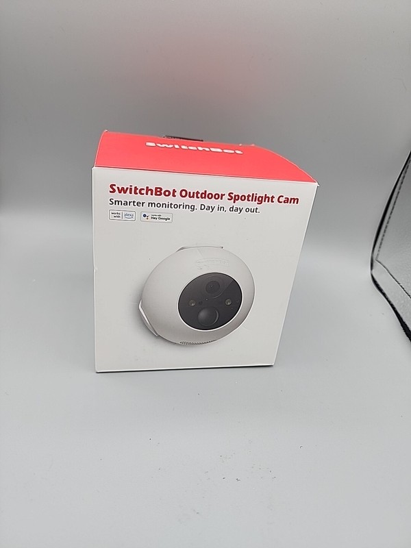 SwitchBot Outdoor Spotlight Camera Wirless Security Camera