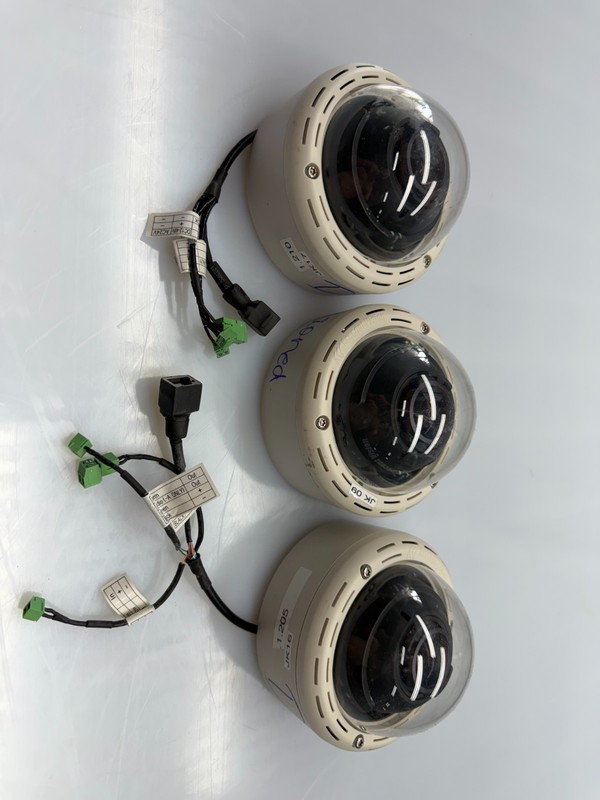 3x Arecont Vision 5MP MegaBall 2 Indoor Dome Camera AV5245DN-01-DA-LG