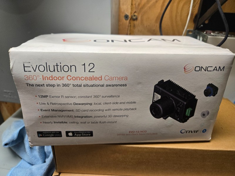 March EVO-12 Concealed 360 IP camera