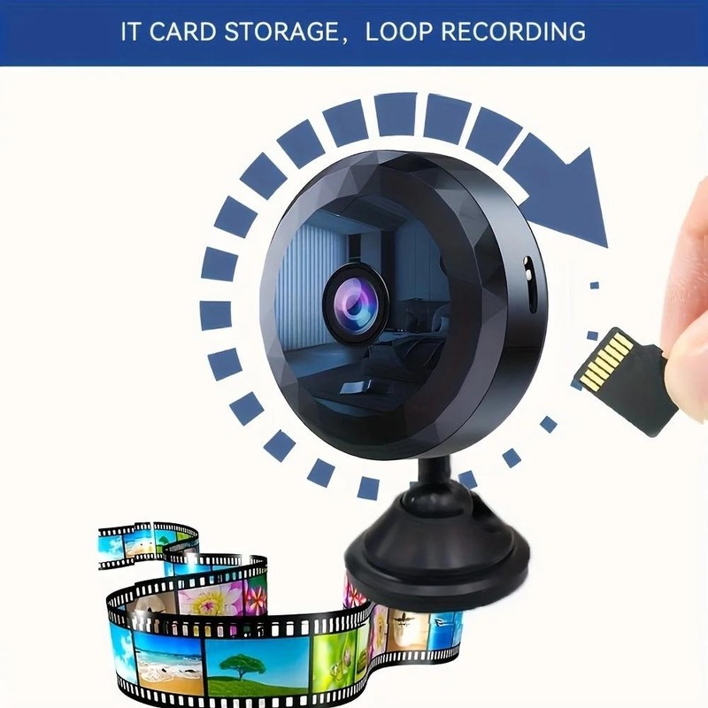 Wireless Mini Wifi Security Camera with Night Vision Motion Detection Rechargeab gallery
