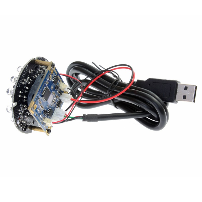 HD USB Camera Module 720P Webcam w/ Audio IR LED 12mm Lens Wecamera Night Vision gallery