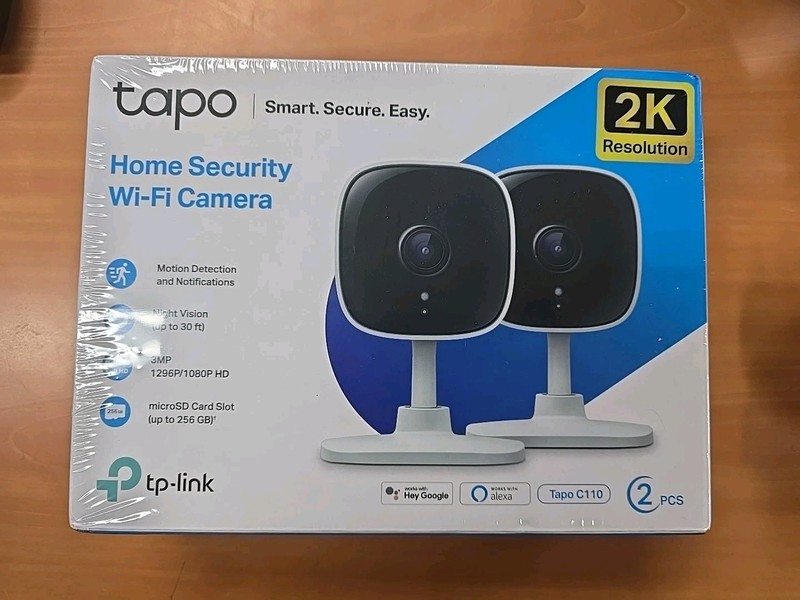 TP-Link Tapo 2K Security Camera for Baby Monitor, Dog Camera w/Motion Detect…