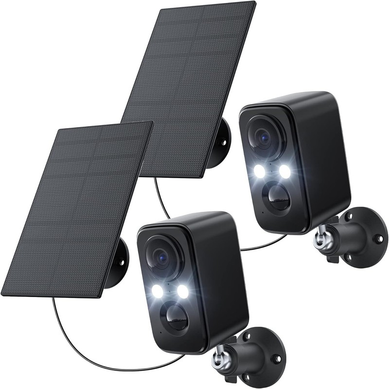 Advanced Wireless Security Camera with 5000mAh Solar Battery and Motion Alerts gallery