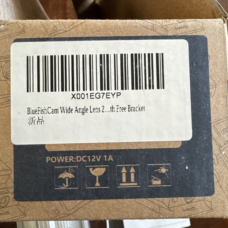 New BlueFishCam HD Security Camera open box gallery