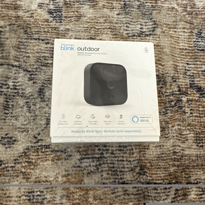 NEW Blink Outdoor 3rd Gen Add-On Wireless Home Security Camera HD Video Battery