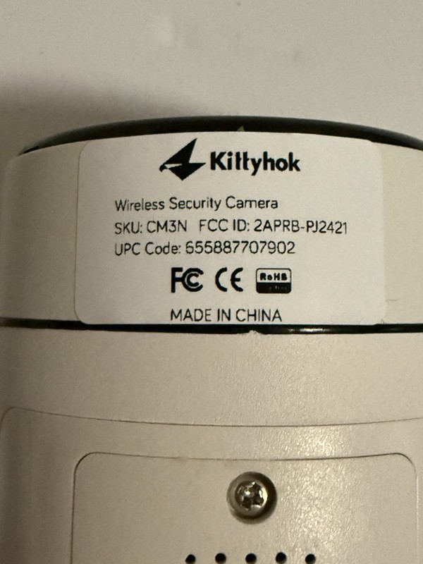 CM3M Camera Replacement for Kittyhok K8208-W Security System gallery