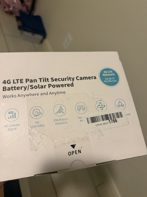 4G LTE PTZ Wire-Free Battery/Solar Security Cameras 2-Pack HD White Night Vision gallery
