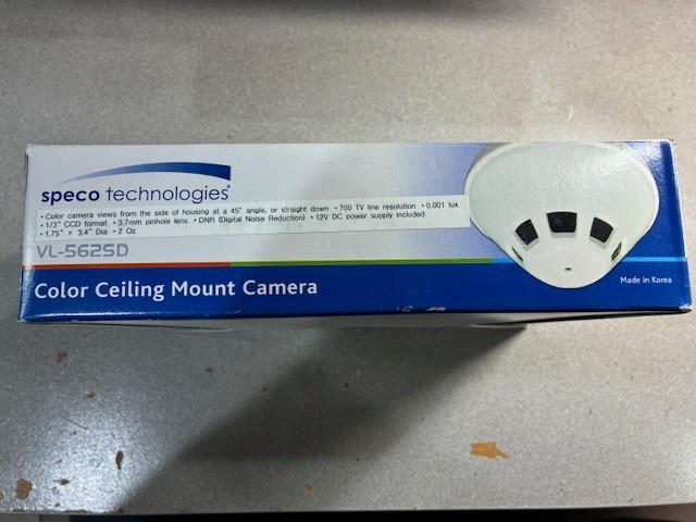 SPECO TECHNOLOGIES VL-562SD Color Ceiling Mount Camera gallery