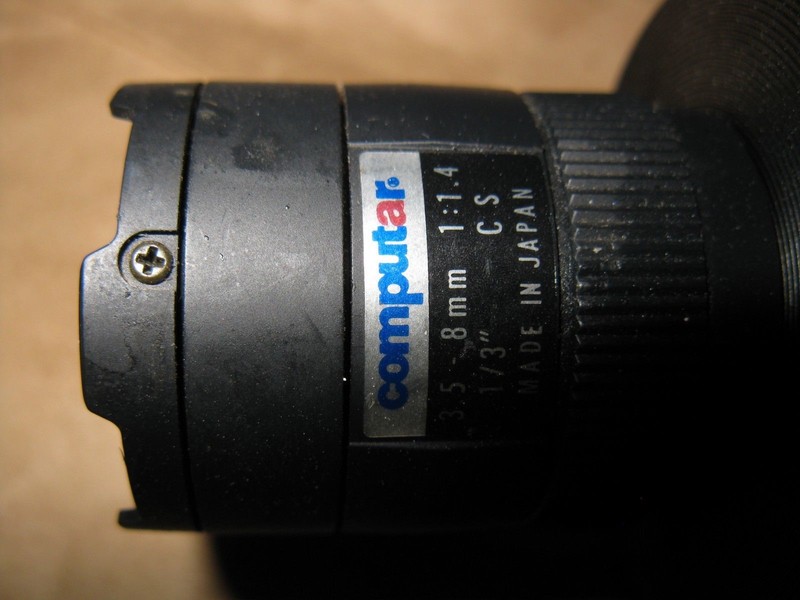 Computar 3.5-8MM 1:1.4 1/3" CS Mount Security Surveillance Video Camera Lens gallery