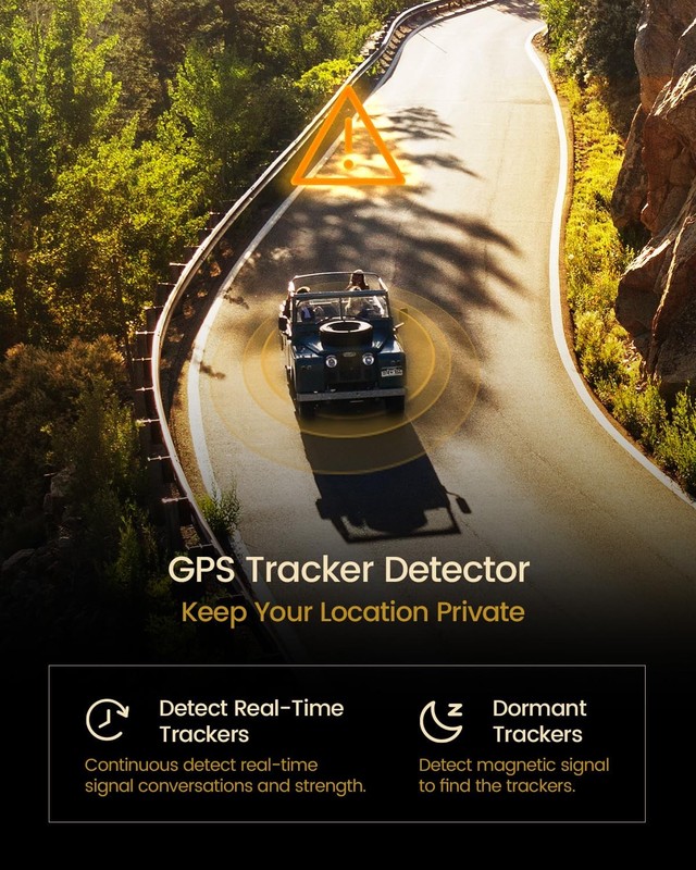 BYDMSC Hidden Camera Detector Bug Sweeper GPS Tracker Detector gallery
