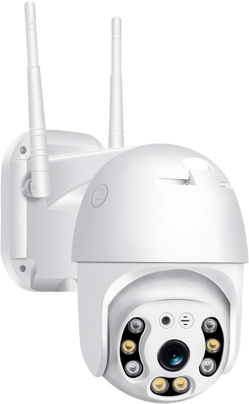 Camara De Seguridad WIFI Inalambrica 360° Para Casa Exterior HD 1080P Con Audio