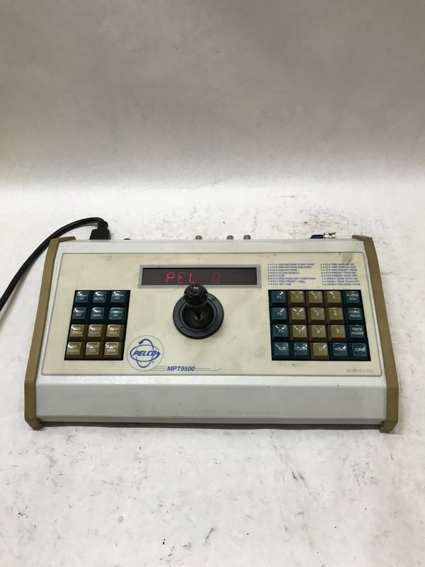 Pelco MPT9500 Transmitter/Controller Camera Controller TURNS ON UNTESTED!!! – DW