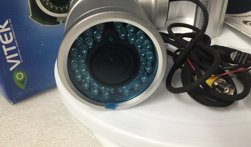 VITEK VTC-IRX36/3895 Security Color Camera 550TV 3.8-9.5mm 36 IR (SN:LL6624) NEW gallery