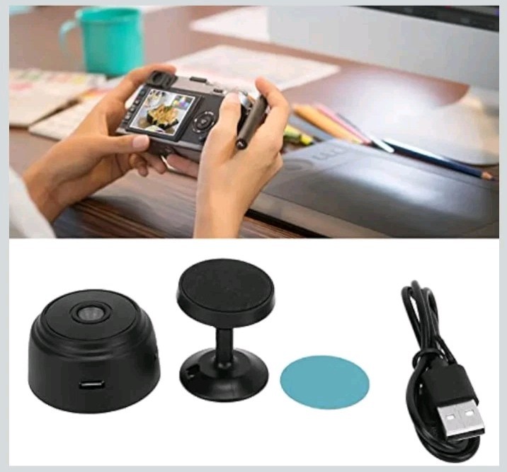 Mini Wireless Home Camera 1080P HD with Magnetic Back Cover Indoor Outdoor gallery