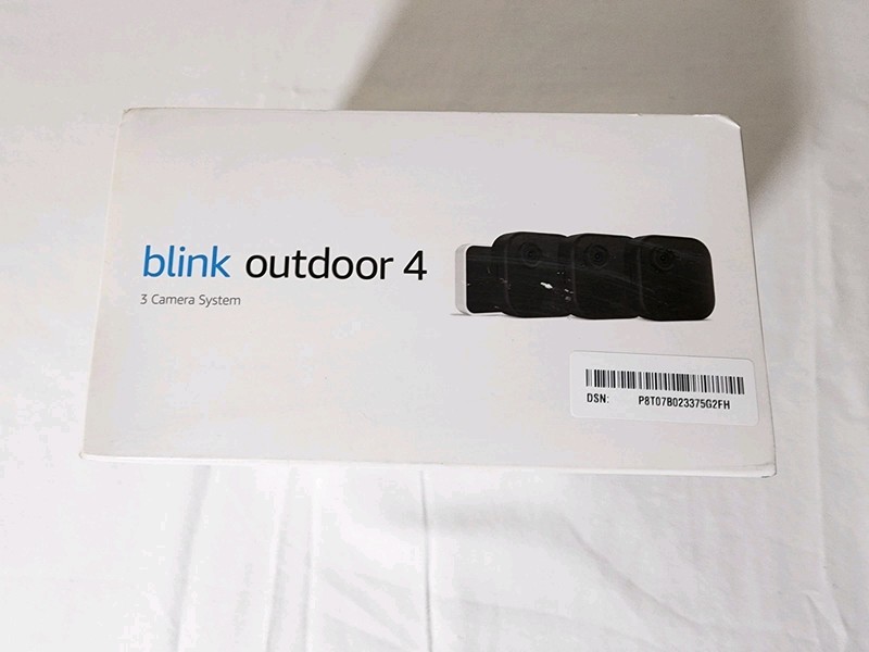 New Blink Outdoor 4 1080p Wi-Fi Outdoor 3-Camera Security System - Black gallery