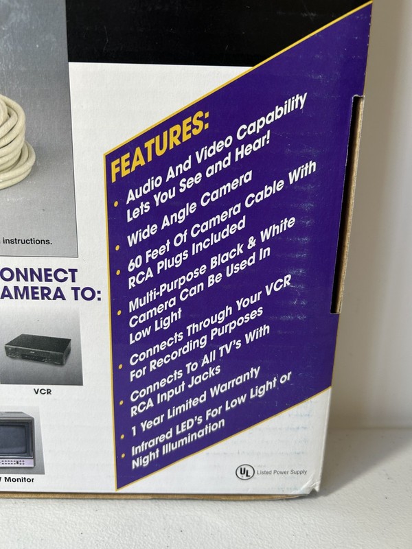 Remington Security Camera HiTech Audio & Video Security Indoor Outdoor Camera gallery
