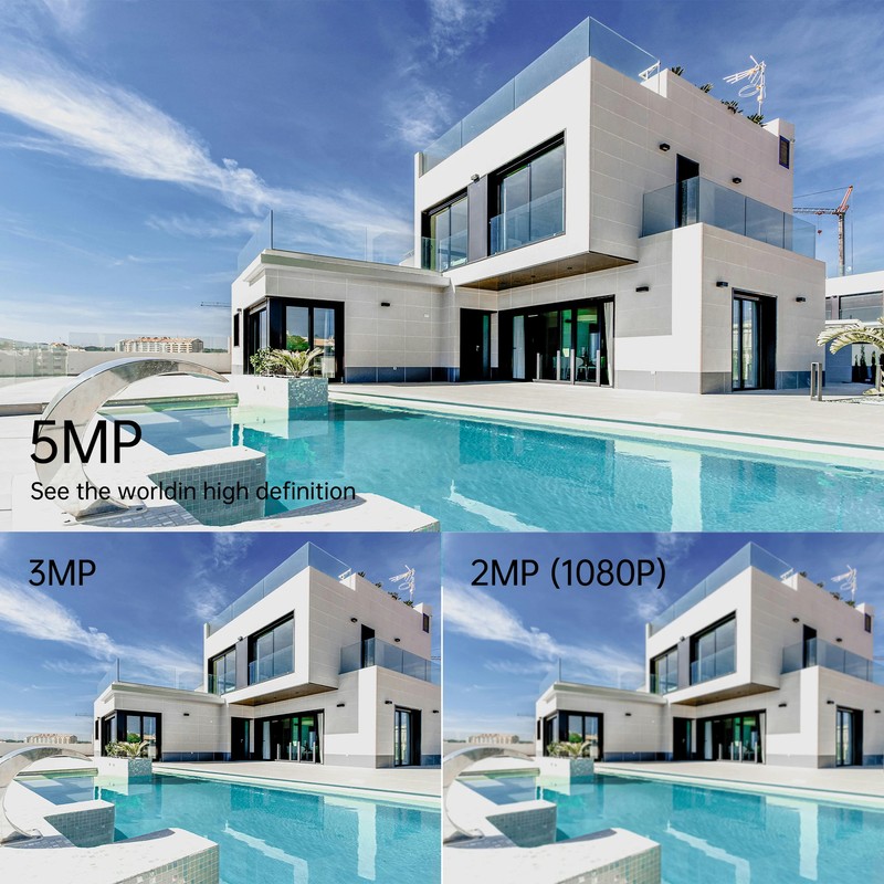 5MP WiFi PTZ Waterproof Camera Security Auto Tracking Night Vision CCTV HD Video gallery