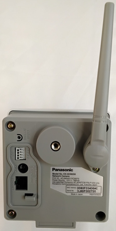 Panasonic Wireless Network Camera NIB KX-HCM250 #Z5122 gallery