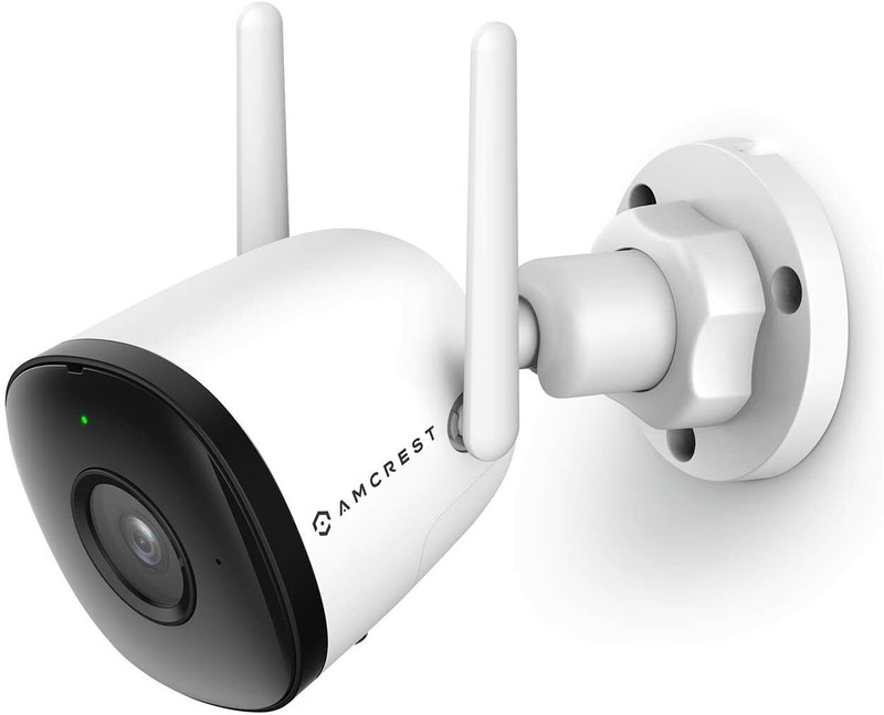Amcrest Smart Home Wifi 4MP Outdoor Security Camera Wireless System w/ Mic –