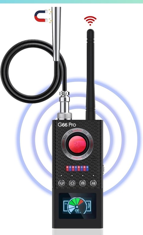🌟JAXTIN Hidden Camera Detector G66 Pro Hidden Camera Finder with LED Display🌟